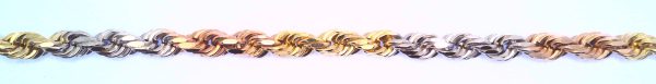 Octagonal hollow laser rope d/c 3 col