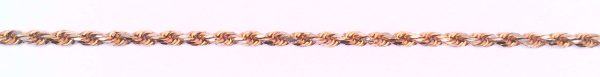 Octagonal hollow laser rope d/c 2 col RW