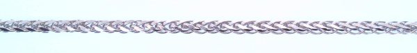 Octagonal d/c half round wire wheat